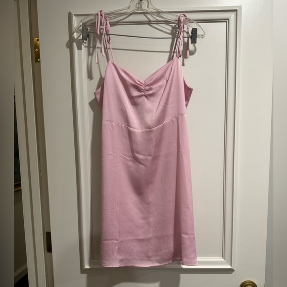 BP Mini Satin Dress in Pink size small - Picture 1 of 3